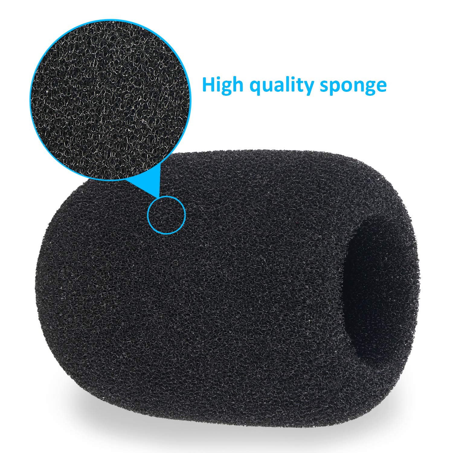 SUNMON PodMic Pop Filter Windscreen - Perfect Mic Foam Cover Compatible for Rode PodMic Microphone into Clean Sounding with No Wind Sounds