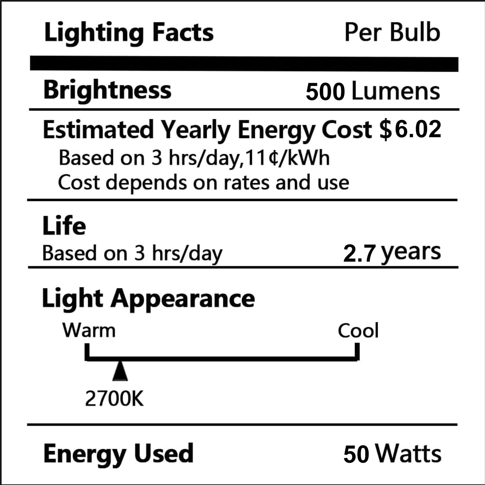 PaeorRorL GU10 Halogen Light Bulbs,6 Pack 120V 50W Dimmable MR16 GU10 Base Bulb with Glass Cover,GU10+C Halogen Light Bulbs for Track&Recessed Lighting,Long Lasting Lifespan,Warm White