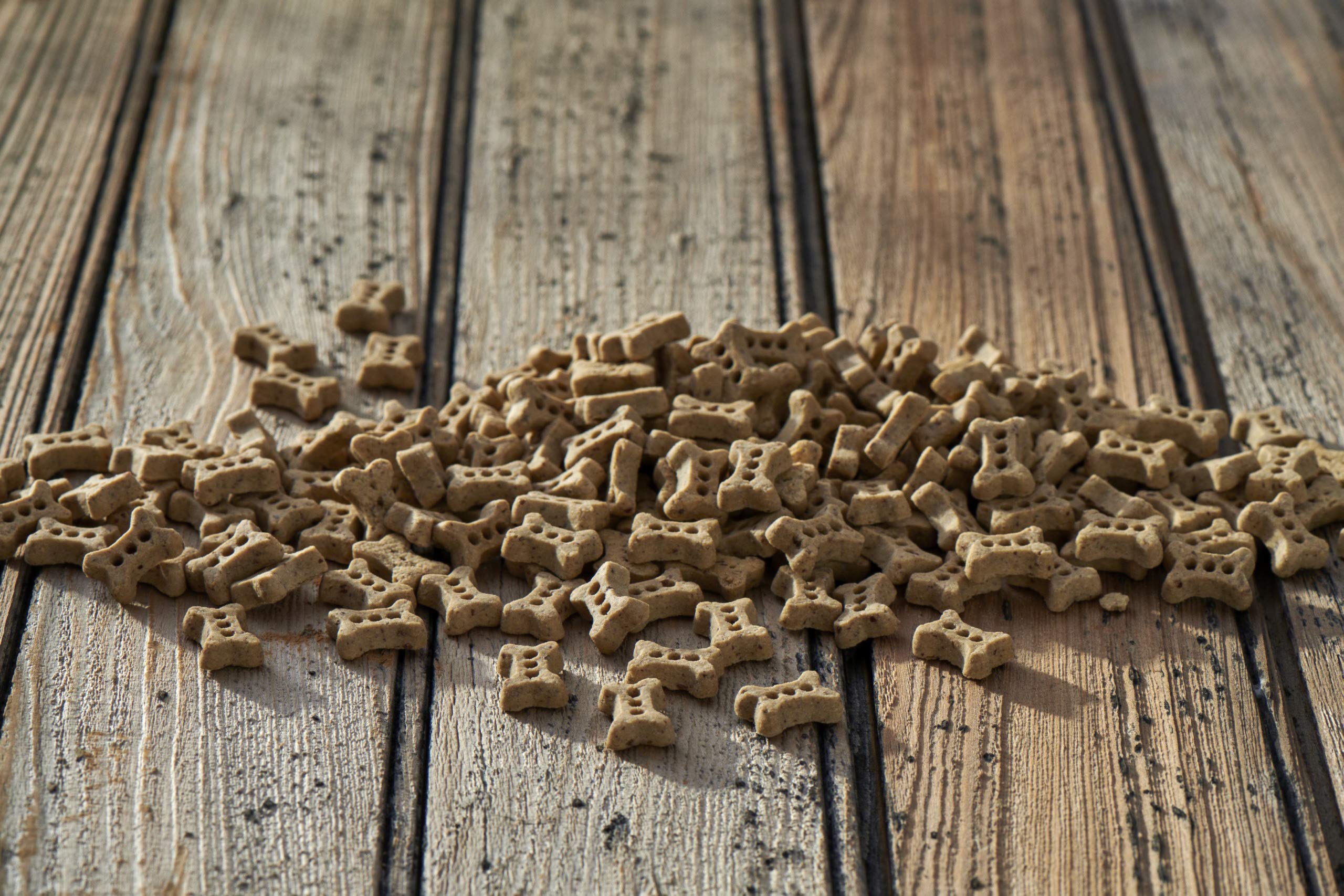 Buck Bone Organics Dog Biscuits, Made with Real Antler and Organics Ingredients (Mini's 16 OZ)