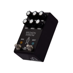 jackson audio broken arrow v2 comprehensive overdrive guitar effects pedal, black (brokenarrowv2)