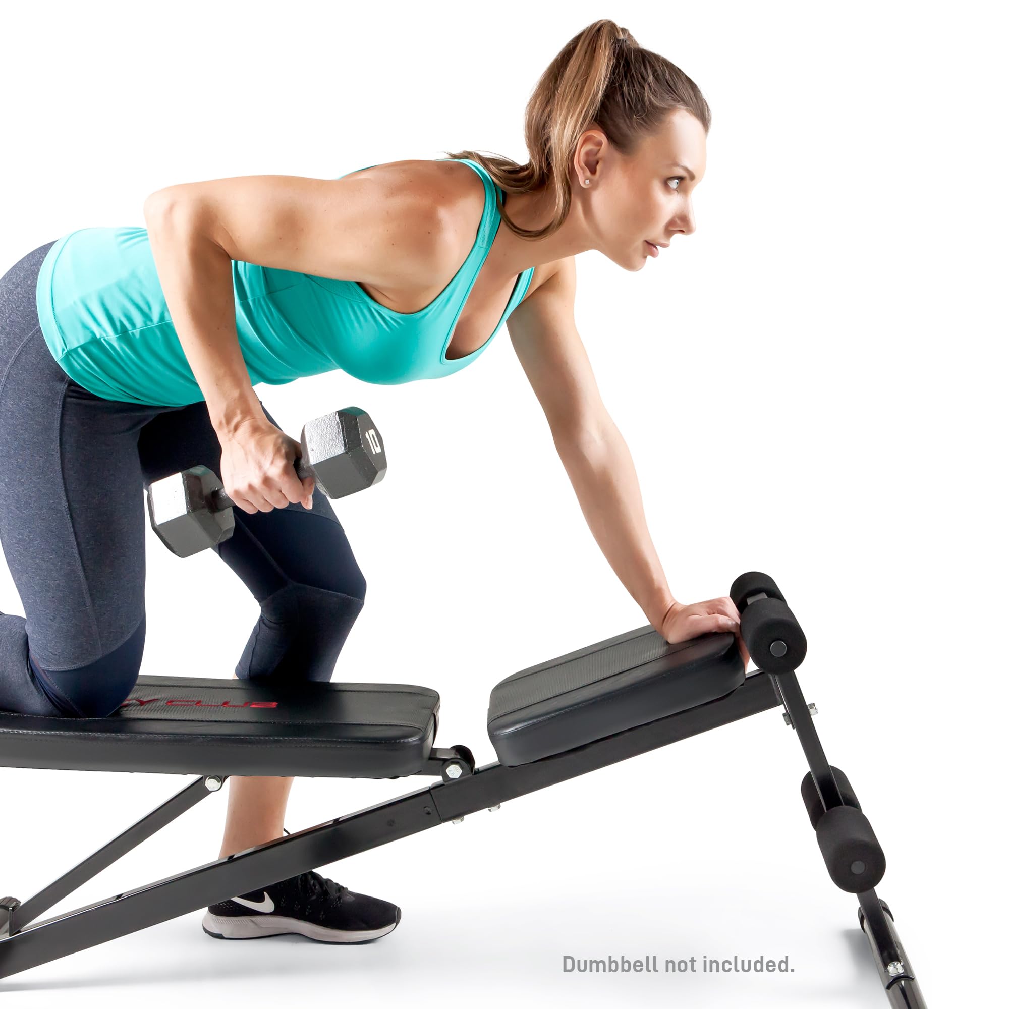 Marcy Adjustable Utility Weight Bench with Incline, Flat & Decline Positions MKB-211