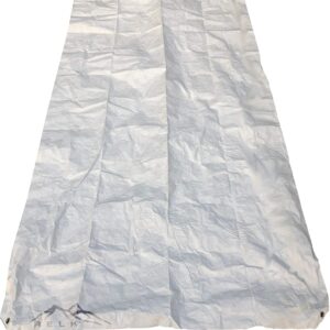 RELK Ultralight Tyvek Ground Cloth - Tyvek Tarp - Tent Footprint with Grommeted Corners - Backpacking or Camping - 4.5 Ft x 8 Ft