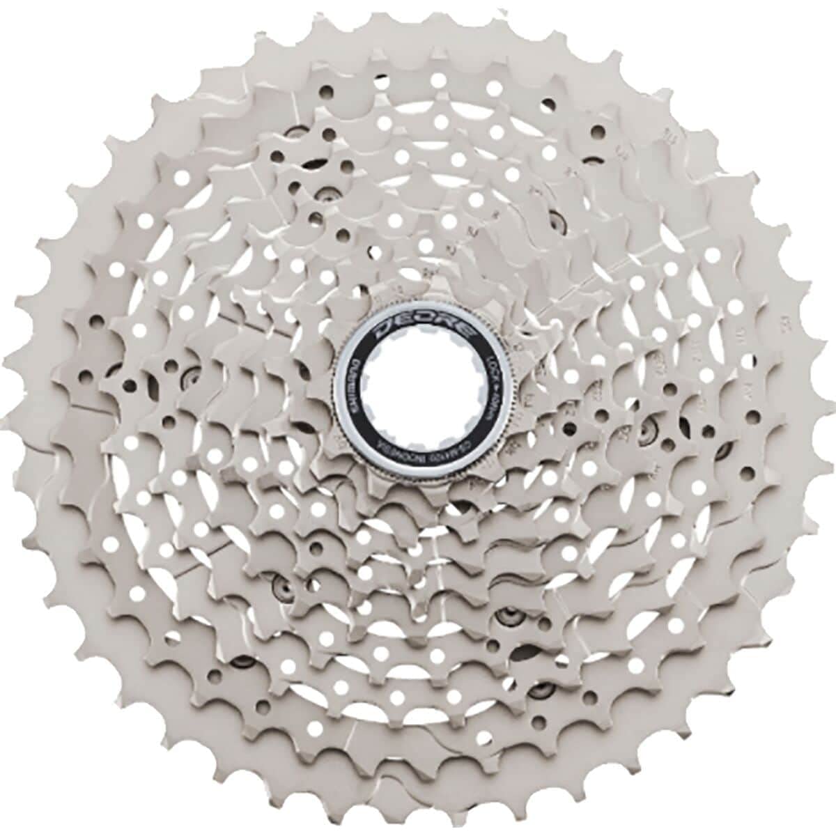 Shimano Deore CS-M4100-10 Cassette - 10-Speed, 11-46t, Silver