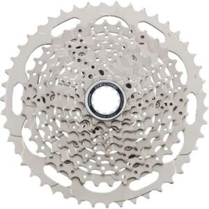 Shimano Deore CS-M4100-10 Cassette - 10-Speed, 11-46t, Silver