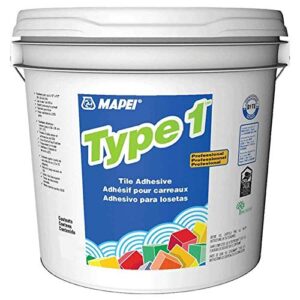 mapei type 1 professional tile adhesive mastic adhesive (3.5 gallon)