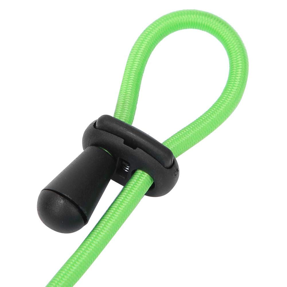 VBESTLIFE Life Kayak Paddle Leash, 50in Bungee Rope Fishing Rod Leash Cord Canoe Paddle Leash(Green)