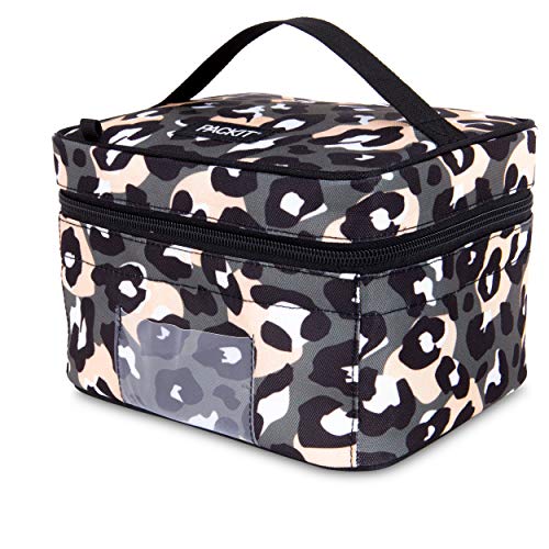 PackIt Freezable Breastmilk & Formula Cooler, Wild Leopard Gray