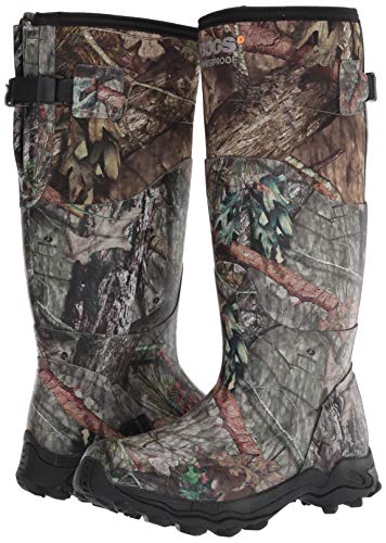 Bogs Men's Ten Point Camo Hunting Rainboot Rain Boot, Mossy Oak, 14