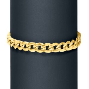 Ross-Simons Italian 14kt Yellow Gold Curb-Link Bracelet. 7 inches