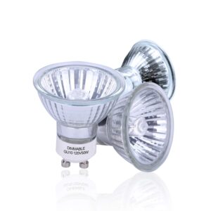 50 watt gu10 halogen bulb, mr16 gu10 base 120-volt light bulb, halogen 50w 120v mr16 flood light bulbs,3-pack