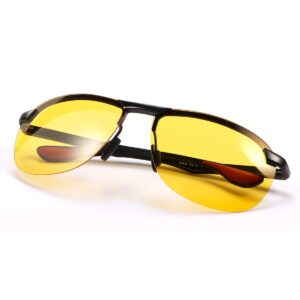 YIMI Polarized Photochromic Driving z87 Sunglasses For Men Women Day and Night safety glasses (photochromic/Yellow)