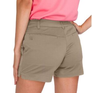 Three Sixty Six Womens Golf Shorts 4 ½ Inch Inseam - Quick Dry Active Shorts with Pockets, Athletic and Breathable