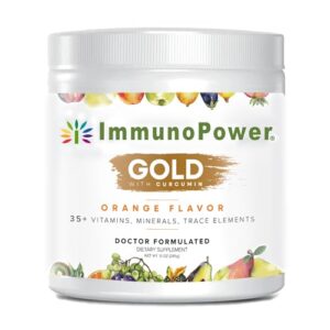 ImmunoPower Gold - New Formula - Targeted Support to Help Increase Natural Killer Cell Activity with 35+ Vitamins Minerals - Powder Formula