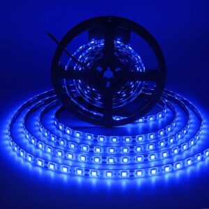 Obcursco Pontoon LED Light Strip, Waterproof Marine LED Light Boat Interior Light Boat Deck Light for Night Fishing. Ideal for Pontoon and Fishing Boat (Blue)