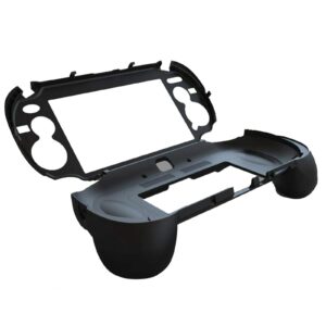 L2 R2 Trigger Hand Grip Shell Controller Protective Case for Sony PS Vita 1000 (Black)