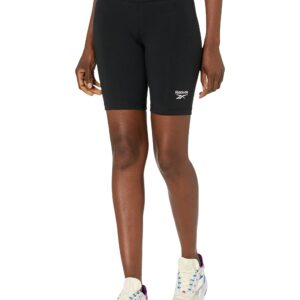 Reebok Women's Standard Bike Shorts, Black, Small