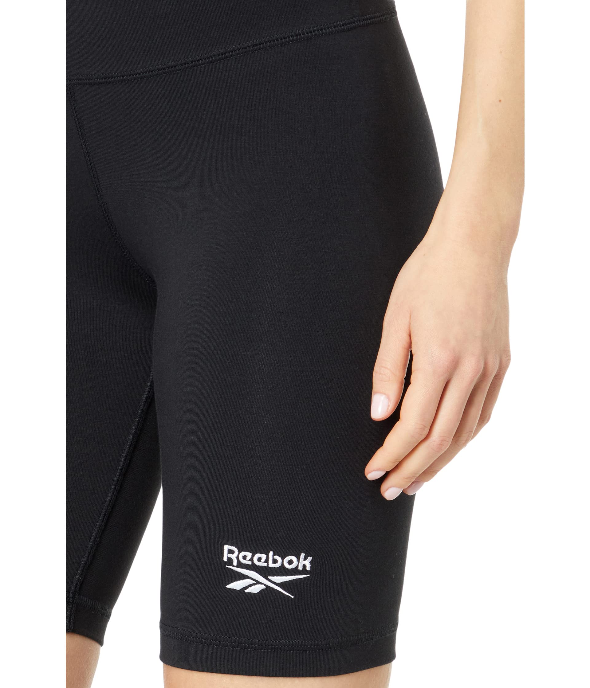 Reebok Women's Standard Bike Shorts, Black, Small