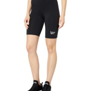 Reebok Women's Standard Bike Shorts, Black, Small