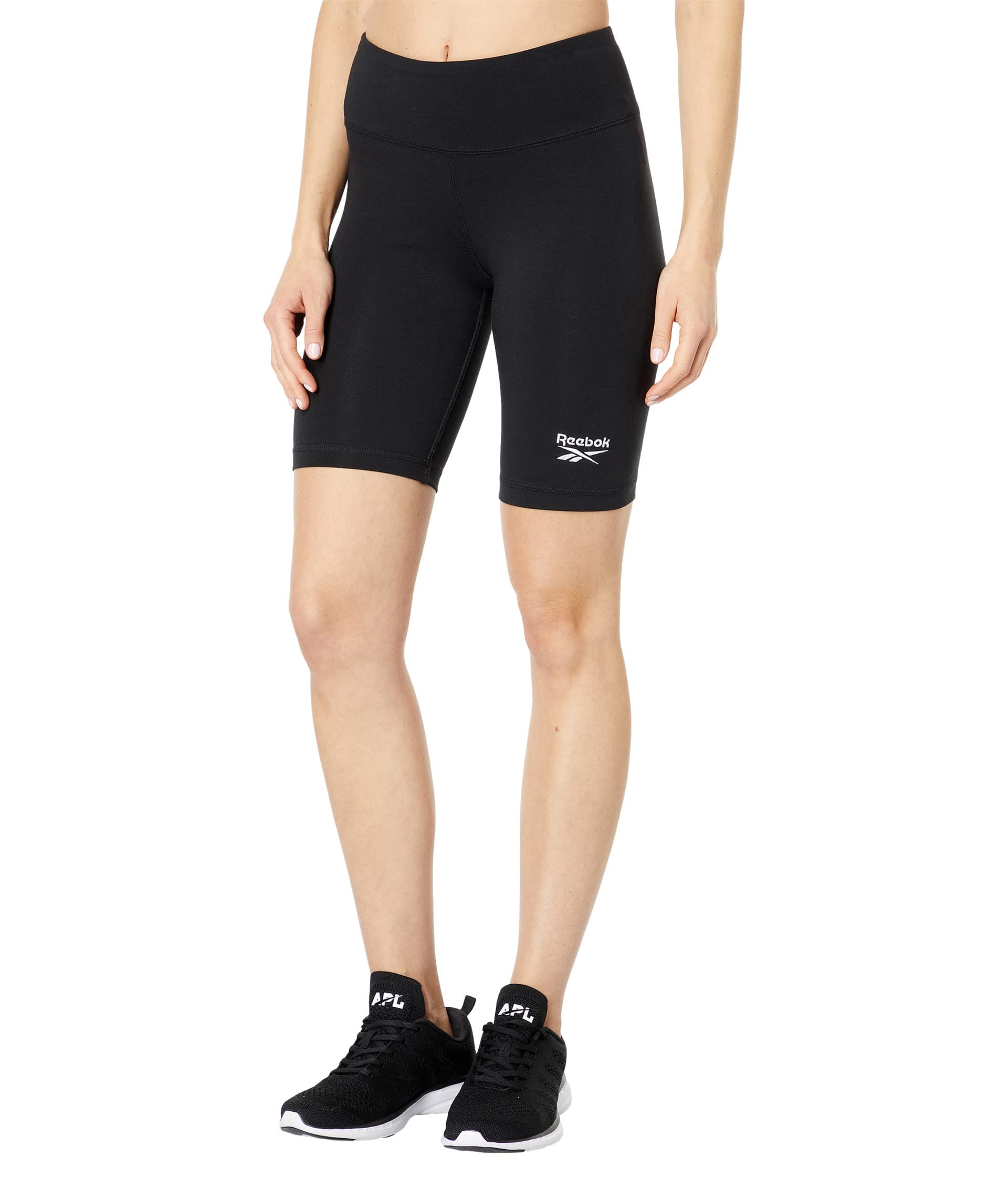 Reebok Women's Standard Bike Shorts, Black, Small