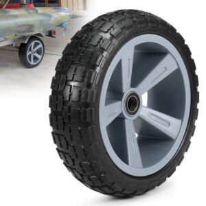 lixada 10" kayak trolley tire kayak trailer tire puncture-proof tire wheel for kayak canoe trolley cart replacement tire wheel 1pc