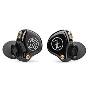 the fragrant zither in ear headphone, tfz t2 galaxy stereo gaming earphone, in-ear monitors, 3.5mm bass music hifi earbuds iem, compatible for iphone and android and pc