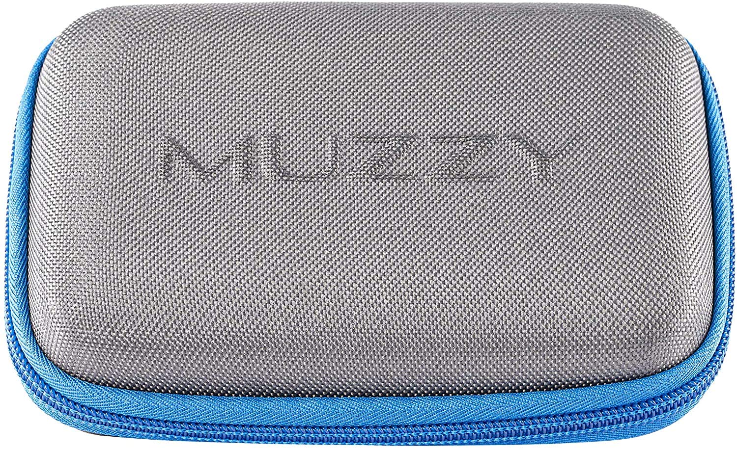 Muzzy Broadheads and Accessory Case, Grey/Blue (601)