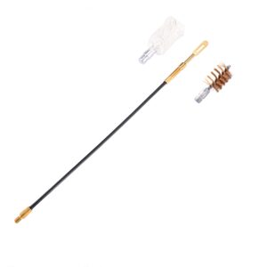 Raiseek Shotgun Cleaning Kit for 12 and 20 Gauge Gun Cleaning Kit Bronze Bristles Brush and Cotton Mop