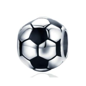 soccer ball charm bead