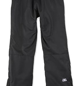 SkiGear Women's Insulated Snow Pants, Black, X-Small Tall