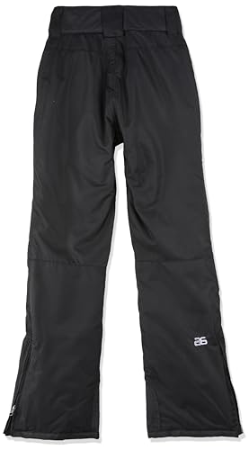 SkiGear Women's Insulated Snow Pants, Black, X-Small Tall