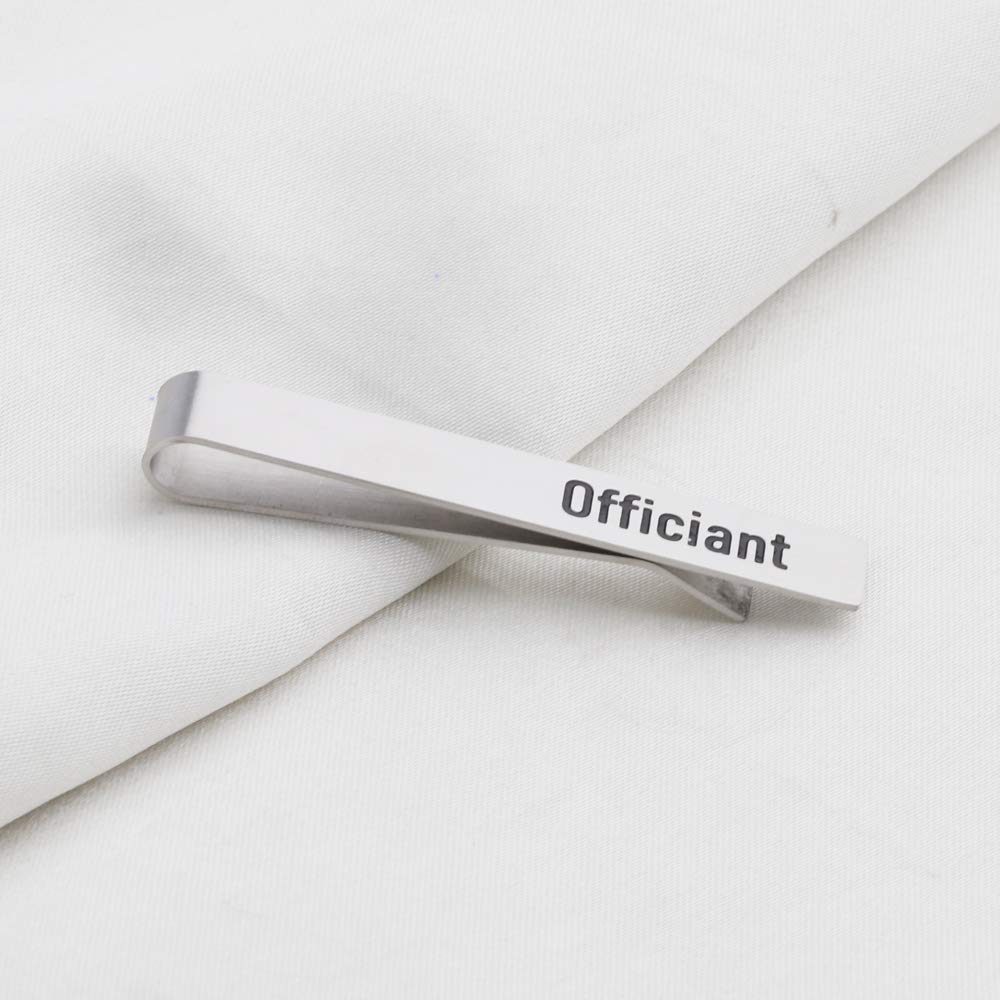 Wedding Officiant Gift Officiant Tie Clips Wedding Party Appreciation Gift (Officiant Tie Clip)