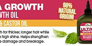 Difeel Ultra Growth Basil & Castor Hair Growth Oil 8 oz.