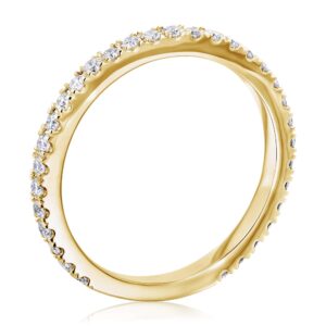 Kobelli Lab Grown Diamond Near Eternity Ring - white-gold / 4.5