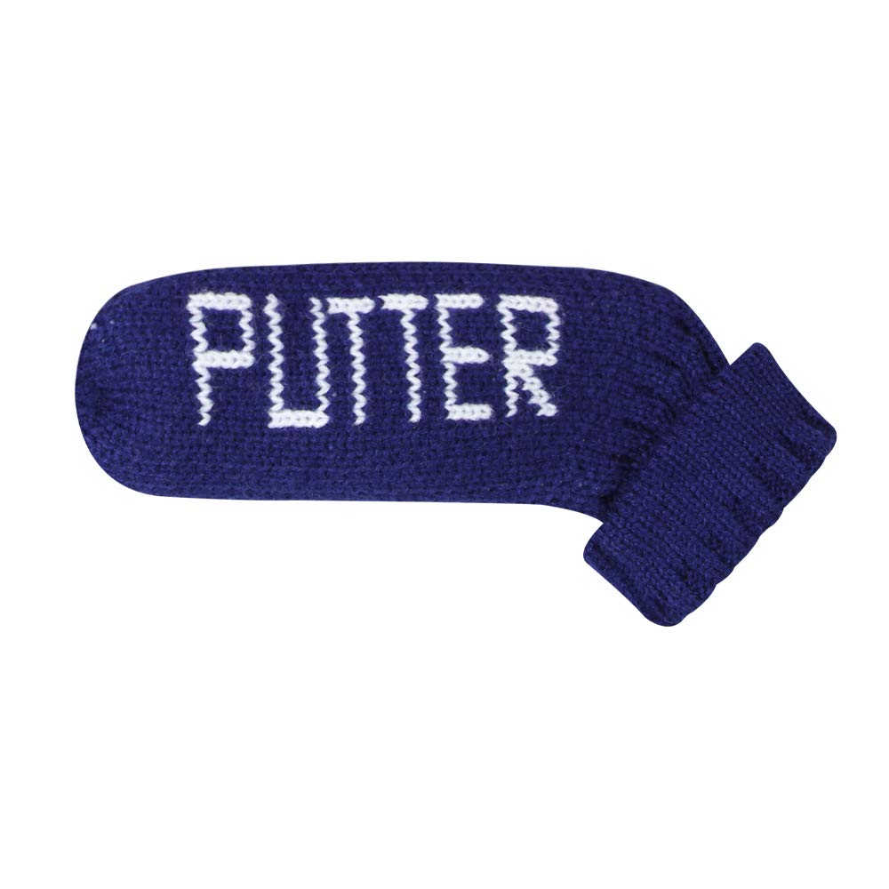 Scott Edward Blade Putter Cover Knitted, 1 Piece in Pack, Fits Golf Blade Putters Cute and Soft