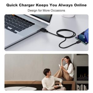 Type C Super Fast Charger, 25W PD USB C Wall Charger Block with 6FT USB C Cable Compatible with Galaxy S23 S22 S21 S20 Plus Ultra, Note 20 19 18 S10 S9 S8