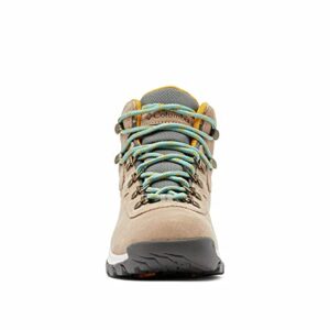 Columbia Women’s Newton Ridge Plus Waterproof Amped Hiking Boot, Waterproof Leather, Oxford Tan/Dusty Green, 6.5