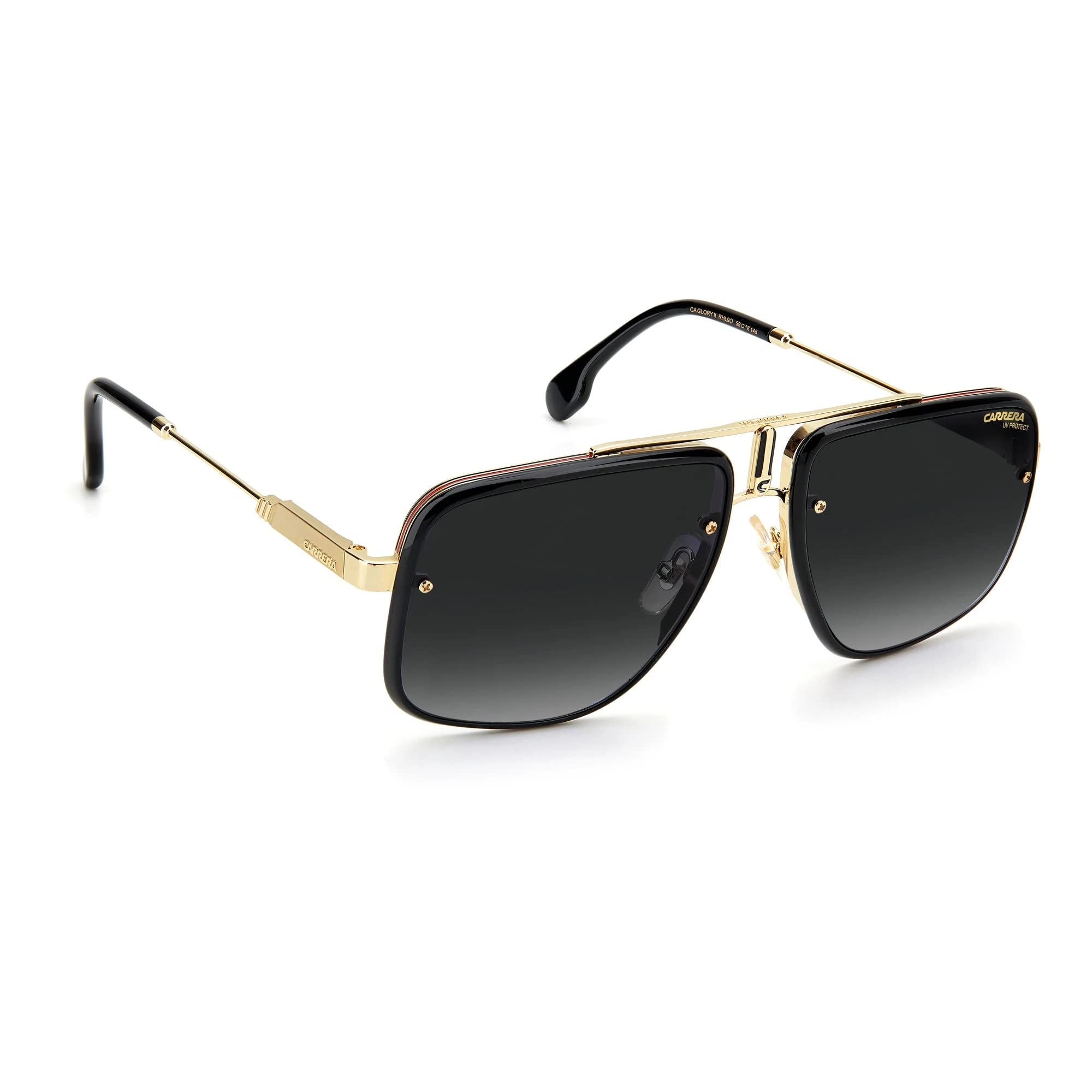 Carrera Modern Standard Sunglasses, Rhl/9o Gold Black, 59