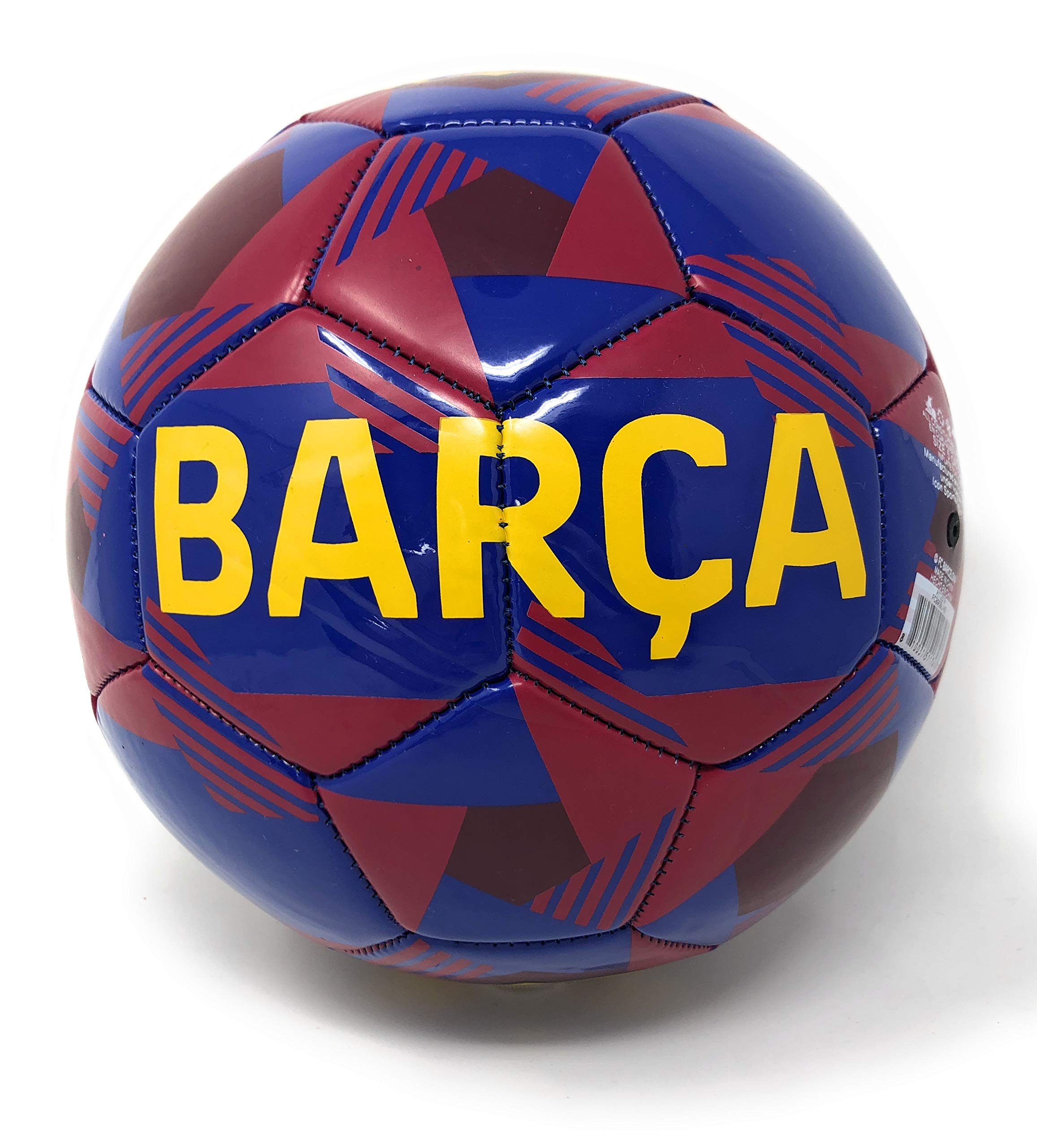 FC Barcelona Soccer Ball Size 5 Messi Barca Futbol Balon de Futbol Official Licensed - Great for Kids Soccer Ball, Players, Trainers, Coaches | Soccer Training | Practice | Shooting Drills | Skills