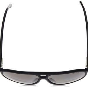 Carrera Modern Pilot Sunglasses, Black/Grey Shaded, 61