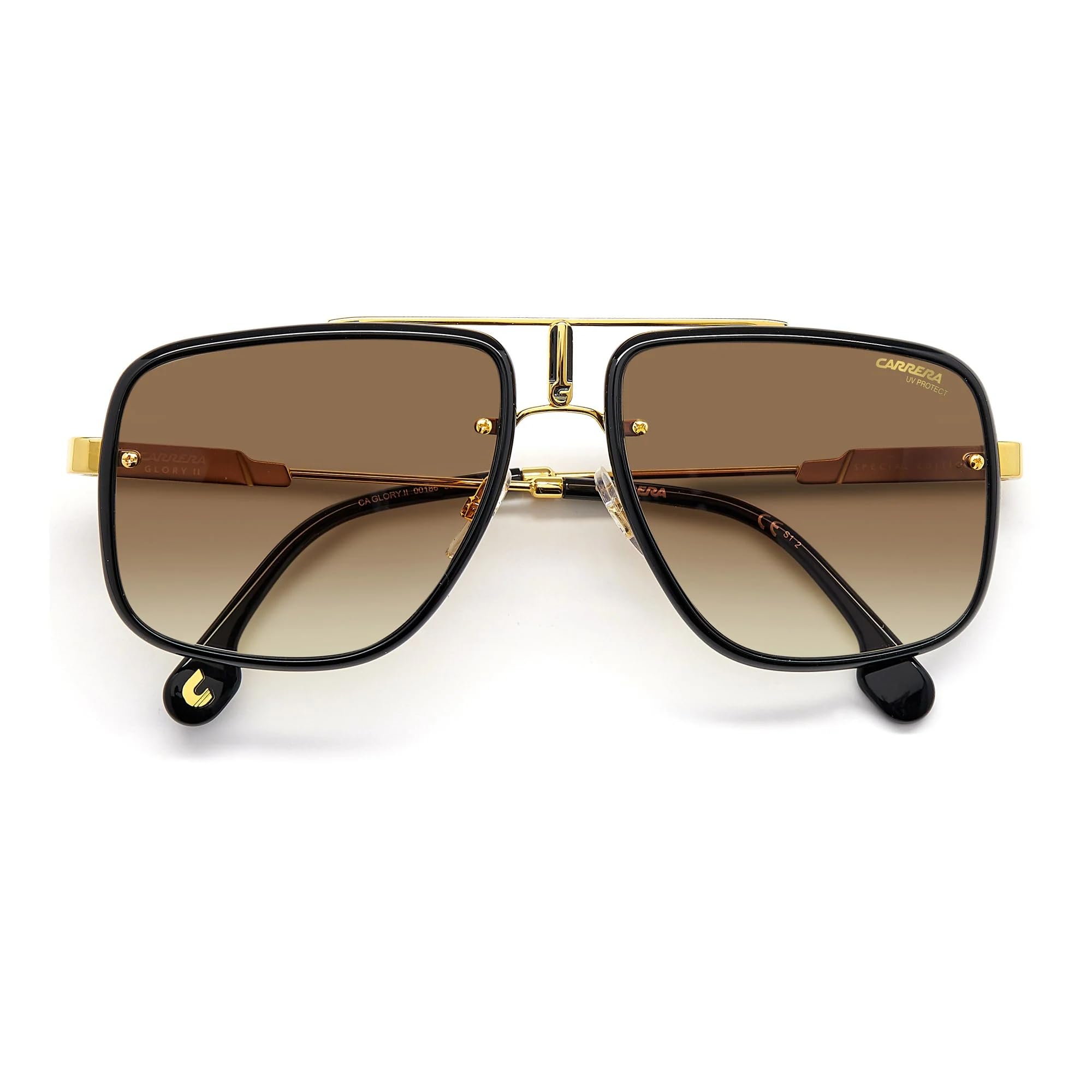 Carrera Modern Standard Sunglasses, 001/86 Yellow Gold, 59