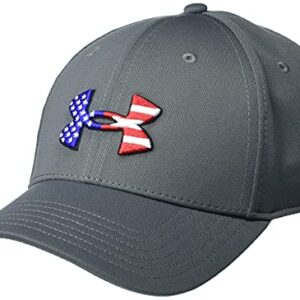 Under Armour Men's Freedom Blitzing Hat , Pitch Gray (012)/Black , X-Large/XX-Large