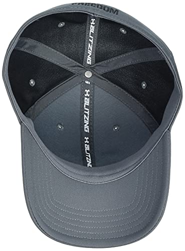 Under Armour Men's Freedom Blitzing Hat , Pitch Gray (012)/Black , X-Large/XX-Large