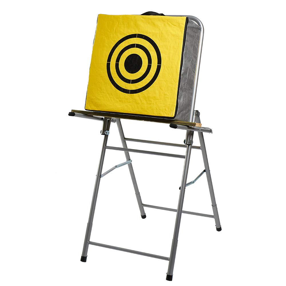 TOPARCHERY Archery Target Stand for Bag Targets EVA Foam Targets Adjustable Portable Target Stand for Outdoor Practices Multi-application Archery Backstop