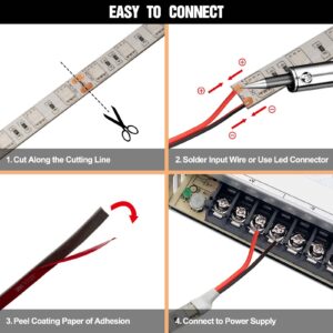 Obcursco Pontoon LED Light Strip, Waterproof Marine LED Light Boat Interior Light Boat Deck Light for Night Fishing. Ideal for Pontoon and Fishing Boat (Green)