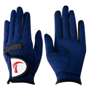 women golf gloves outdoor sports golf gloves super fiber cloth elastic breathable lady 1pair golf gloves