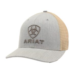 ariat logo richardson 112 fit tan cap