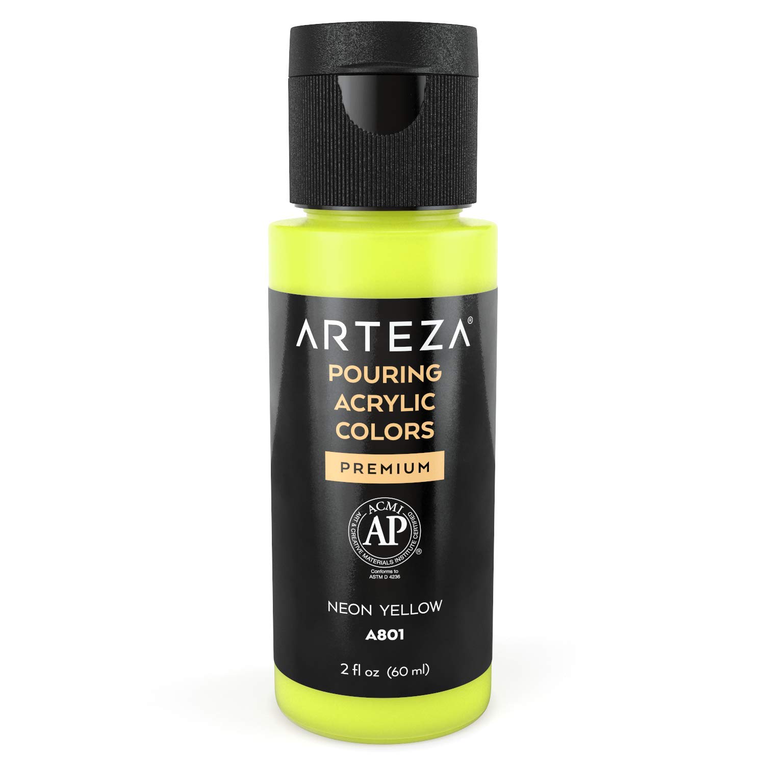 ARTEZA ARTZ-9655 Art-Paints, Neon Yellow