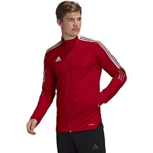 adidas Men's Tiro 21 Track Jacket, Team Power Red, X-Large