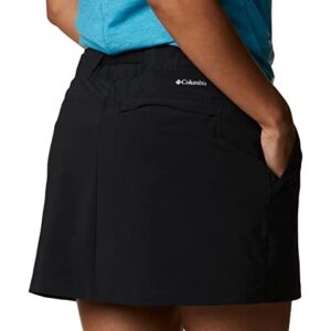 Columbia Women's Pleasant Creek Skort, Black, Large