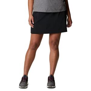 Columbia Women's Pleasant Creek Skort, Black, Large